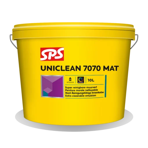 Productafbeelding SPS Uniclean 7070 Mat - Muurverf Reinigbaar - Muurverfen.nl