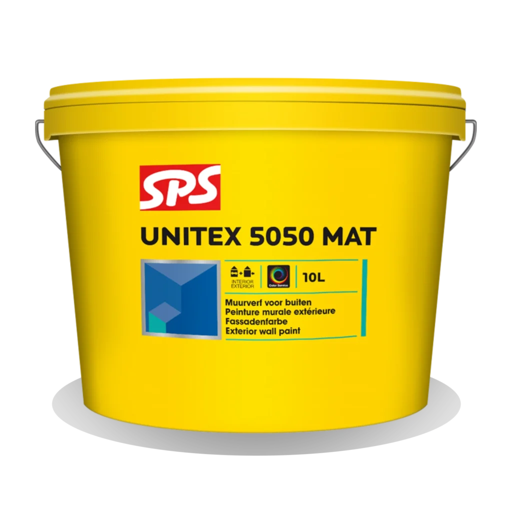 Productafbeelding SPS Unitex 5050 Mat - Muurverf Buitenkwaliteit - Muurverfen.nl