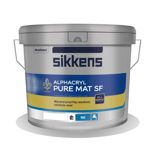 Productafbeelding Sikkens Alphatex Pure Mat SF - Streeploos - Muurverfen.nl