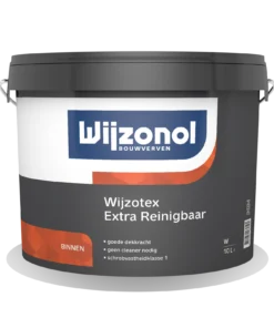 Productafbeelding Wijzonol Wijzotex Extra Reinigbaar - Reinigbare Muurverf - Muurverfen.nl